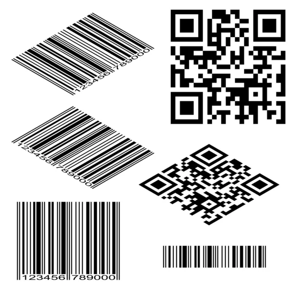 Barcodes — Stock Vector