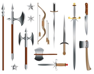 Medieval Weapons clipart