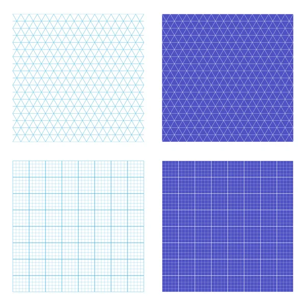 Repeating Graph Paper — Stock Vector