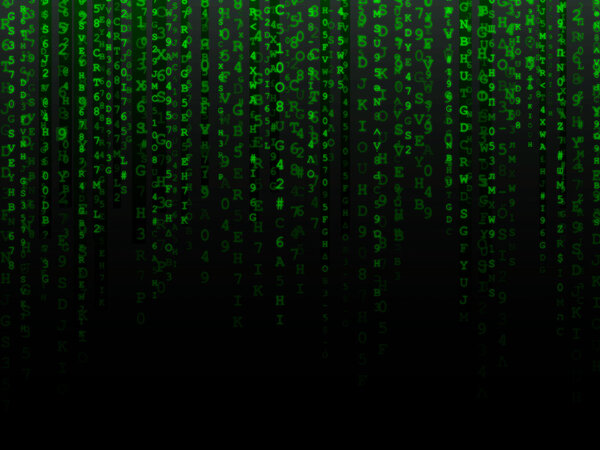 Fading Data Background