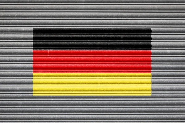 Metal çekim Alman bayrağı