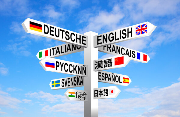 Languages Signpost