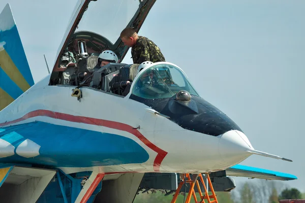 Ukrán légierő Mig-29 — Stock Fotó