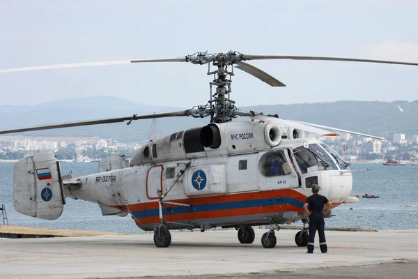 Вертолет Ка-32 — стоковое фото