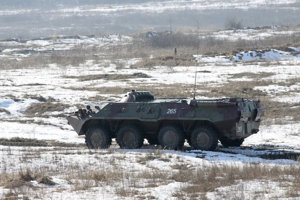 Zırhlı personel taşıyıcı Btr-80 — Stok fotoğraf