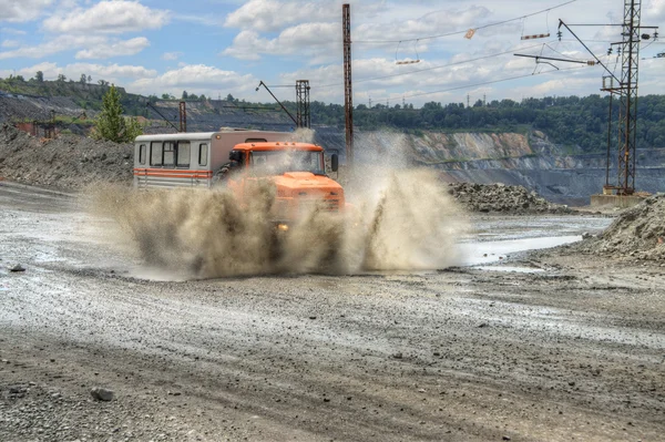 Mining crew bus