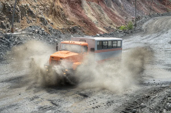 Mining crew bus