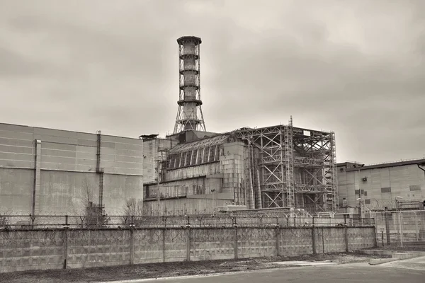 Central nuclear de Chernóbil — Foto de Stock