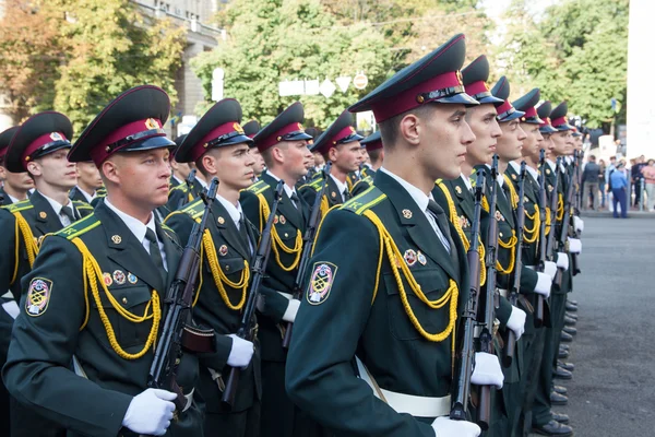 Parade in Kiev — Stockfoto