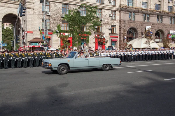 Парад в Киеве — стоковое фото