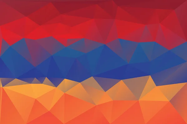 Armenische Flagge — Stockvektor