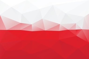 Polish flag clipart