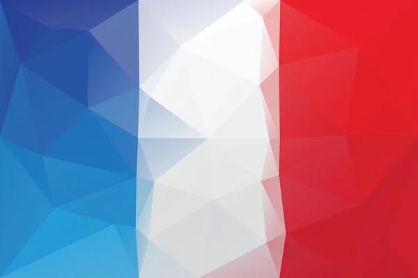 Drapeau français — Image vectorielle