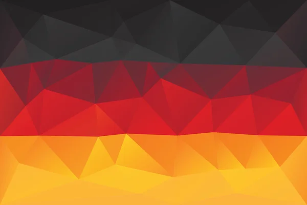 Drapeau allemand — Image vectorielle