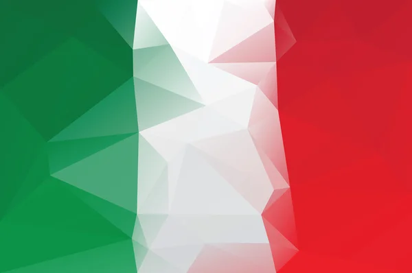 이탈리아 깃발 — 스톡 벡터