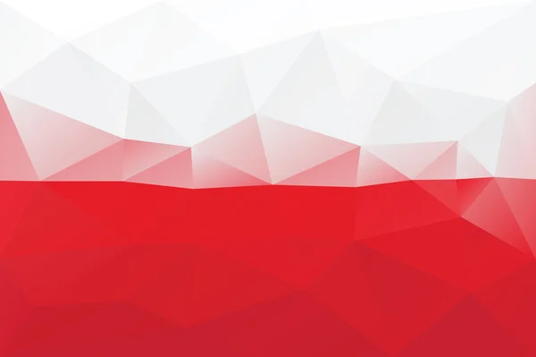 Polish flag — Stock Vector