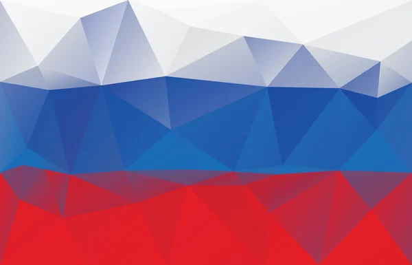 Russische vlag — Stockvector