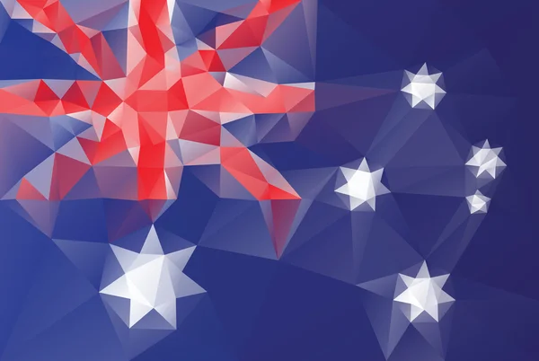 Australische vlag — Stockvector