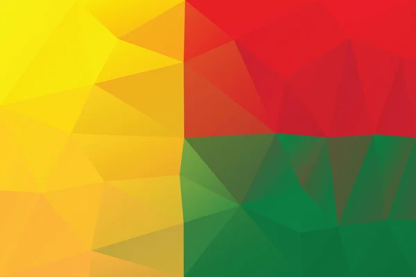 Bandiera del Benin — Vettoriale Stock
