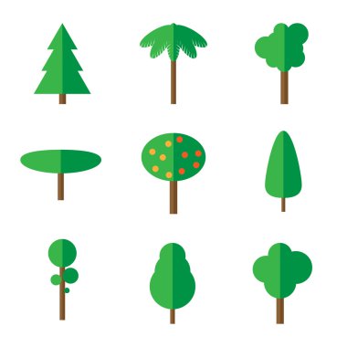 ağaçlar simgeler