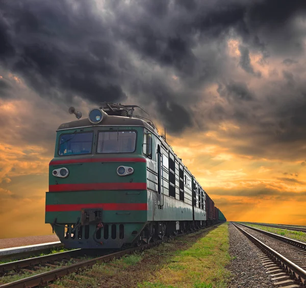 Cargo train — Stock Photo, Image