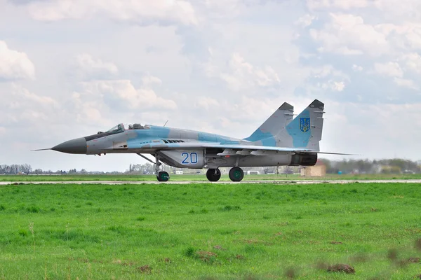 Ukrán Af Mig-29 — Stock Fotó