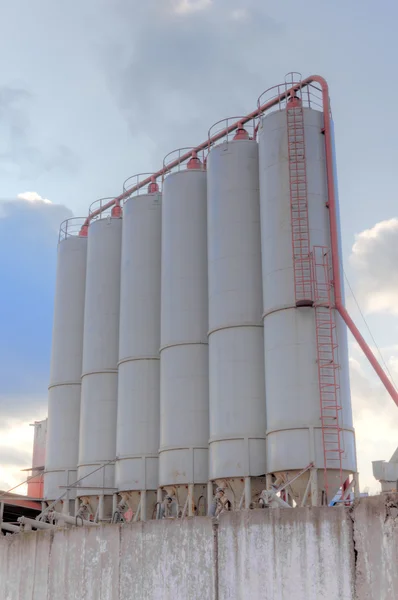 Cementfabrik — Stockfoto