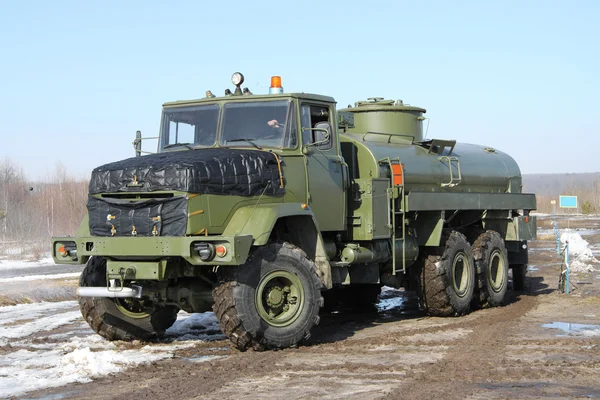 Army fuel truck — Stock Photo, Image