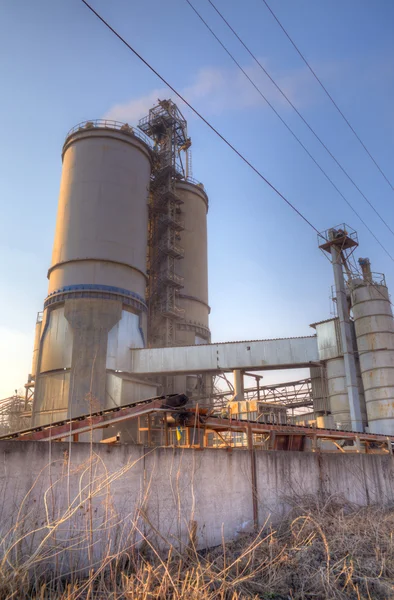 Cementfabrik — Stockfoto