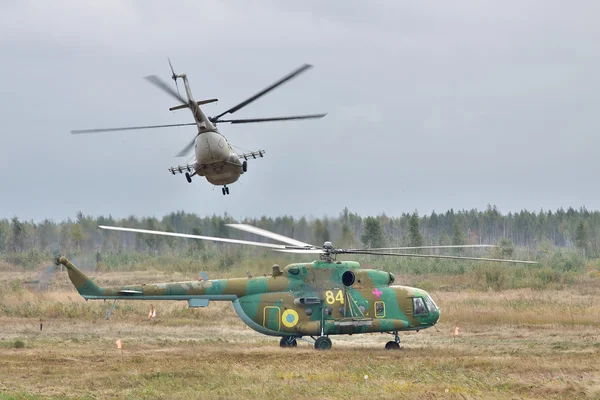 Ukrainian Army Helicopters — Stock Photo, Image