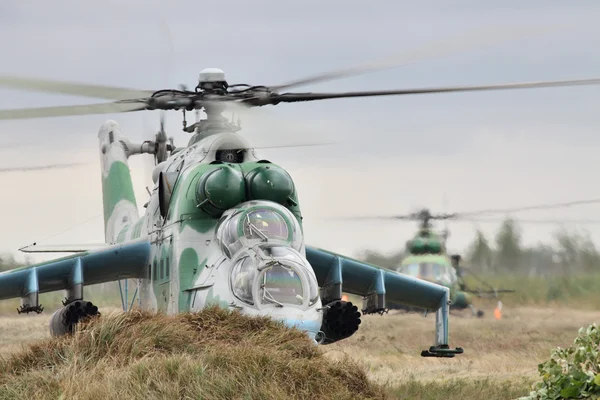 Ukrainian Army Helicopters — Stock Photo, Image