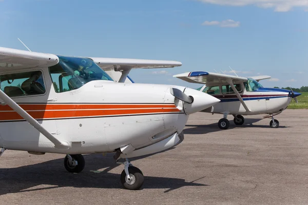 Aviões privados — Fotografia de Stock