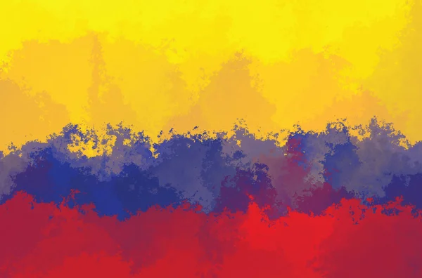 Colombian flag — Stock Photo, Image