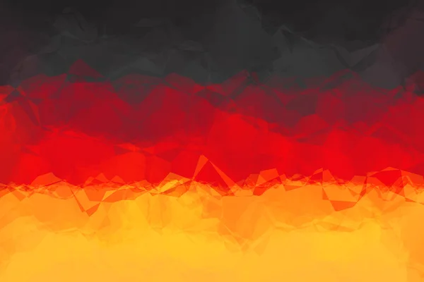 Deutsche Flagge — Stockfoto