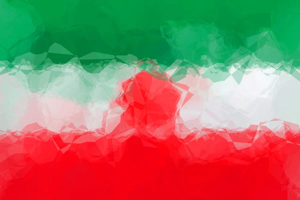 Iranische Flagge — Stockfoto