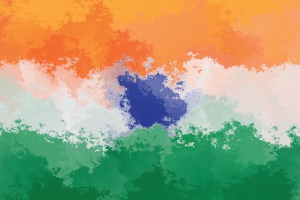 Indian flag — Stock Photo, Image