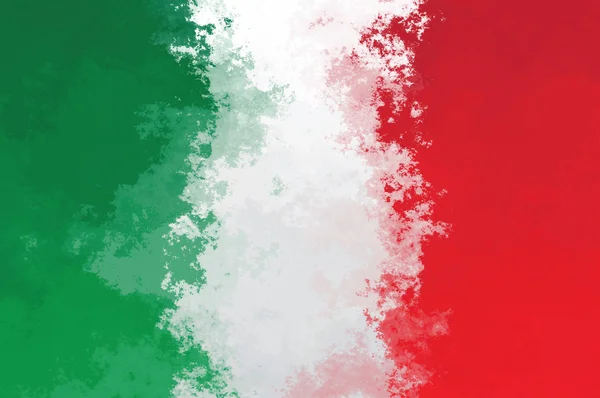 Italienische Flagge — Stockfoto