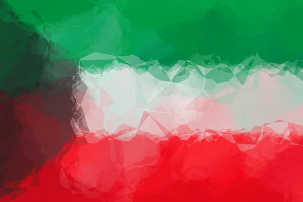 Kuwait-Flagge — Stockfoto