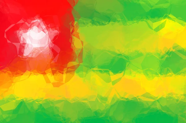 Vlag van Togo — Stockfoto