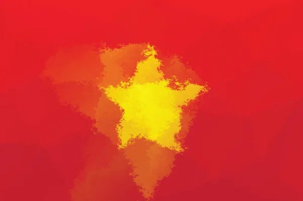 Vlag van Vietnam — Stockfoto