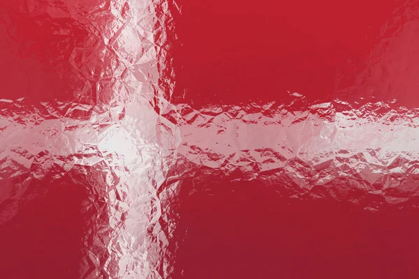 Bandera danesa — Foto de Stock
