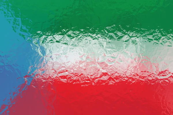 Equatorial Guinea flag — Zdjęcie stockowe