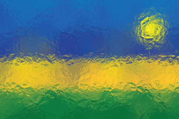 Bandiera del Ruanda — Foto Stock