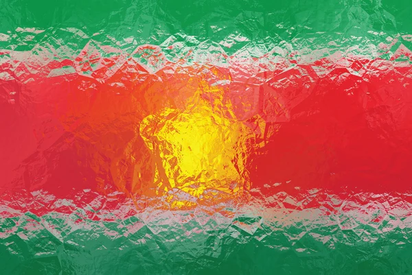 Vlag van Suriname — Stockfoto