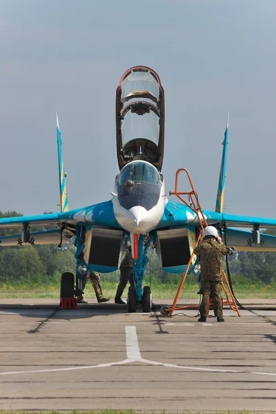 Oekraïense luchtmacht Mig-29 — Stockfoto