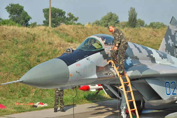 Força Aérea Ucraniana MiG-29 — Fotografia de Stock