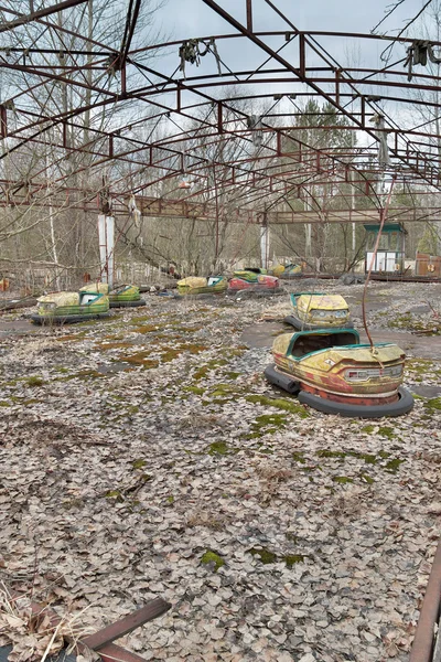 Parc d'attractions abandonné à Pripyat — Photo