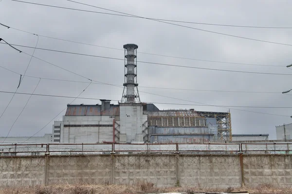 Central nuclear de Chernobil — Fotografia de Stock