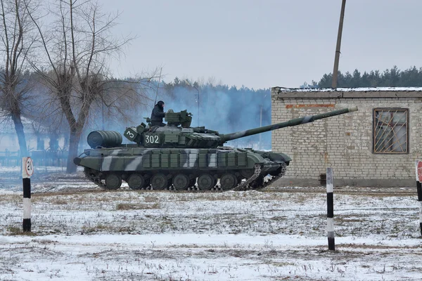 Tanque de batalha principal T-64 — Fotografia de Stock