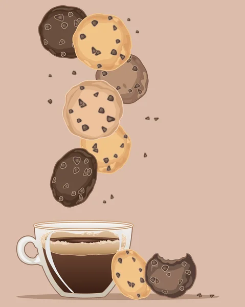 Conception de cookies — Image vectorielle